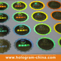 Honeycomb Tamper Evident Laser Hologram Stickers